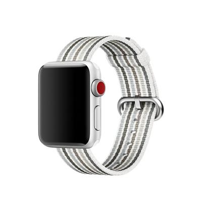 Apple Woven Nylon Apple Watch 38mm / 40mm / 41mm / 42mm Gray Stripe