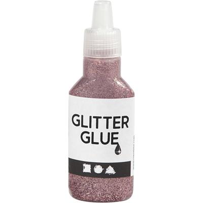 Creativ Company Glitterlijm roze, 25ml