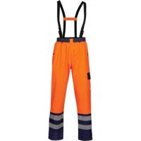 Opsial regenbroek - Darius - High Visibility - oranje/marine blauw - maat L - thumbnail