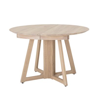 Bloomingville Eetkamertafel Owen Naturel Ø118x75 cm Bloomingville Eetkamertafel Owen Naturel Ø118x75 cm
