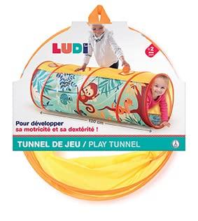 Speeltunnel LUDI meerkleurig - thumbnail