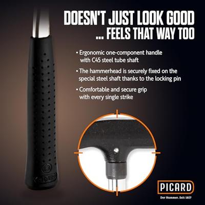 Picard Nr.600S Lathamer met gladde kop 600g - 0060000 - thumbnail