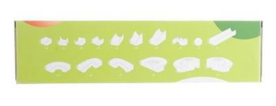 Hubelino knikkerbaan baanelementen - 128dlg.