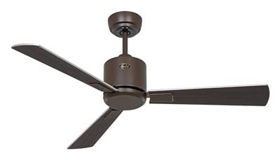 CasaFan ECO NEO III 103 BZ-WN/SI WiFi Flügel Wenge/silber Plafondventilator 16 W (Ø x h) 103 cm x 360 mm Brons Met afstandsbediening, Timer, Met wintermodus,