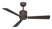 CasaFan ECO NEO III 103 BZ-WN/SI WiFi Flügel Wenge/silber Plafondventilator 16 W (Ø x h) 103 cm x 360 mm Brons Met afstandsbediening, Timer, Met wintermodus, - thumbnail