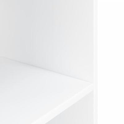 VidaXL Aquariumstandaard 80x35x60 cm bewerkt hout hoogglans wit
