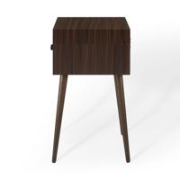 Crosley CR6236A-WA Jasper 3-Speed Bluetooth in/Out Vinyl Platenspeler Draaitafel met ingebouwde luidsprekers en afneembare poten, walnoot - thumbnail