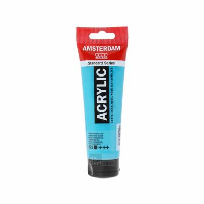 Royal Talens Amsterdam Acrylverf 120 ml - Turkooisblauw 522