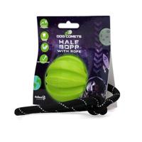 Dog Comets Ball Meteorite Groen met touw - thumbnail