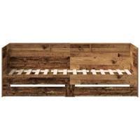 Dagbedframe met lades Oud hout 90 x 190 cm Bewerkt hout - thumbnail