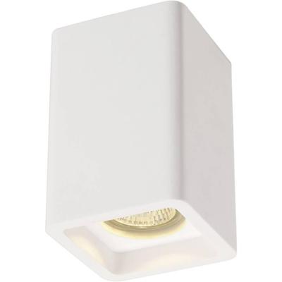 SLV 148004 Plastra Plafondlamp Halogeen, Spaarlamp, LED GU10 35 W Wit SLV 148004 Plastra Plafondlamp Halogeen, Spaarlamp, LED GU10 35 W Wit