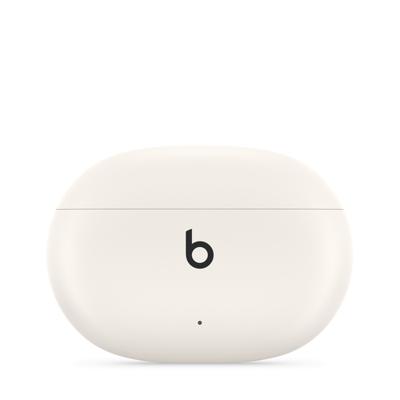 Beats Studio Buds + | echt draadloze oortjes met ruisonderdrukking, verbeterde compatibiliteit met Apple en Android, ingebouwde microfoon, zweetbestendige bluetoothoortjes - Ivoorwit