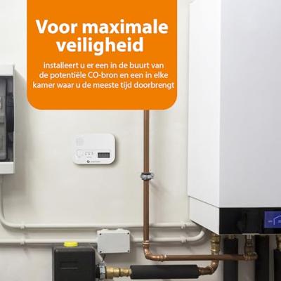 Gecombineerde rook- en koolmonoxidemelder Smartwares FGA-13041 85 dB - thumbnail