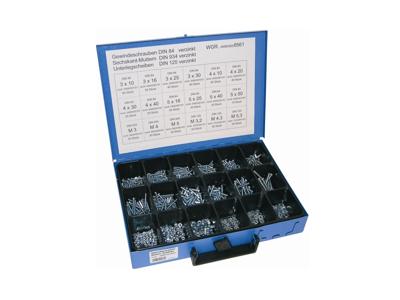 Dresselhaus bevestigingsassortiment sort.din-part 8561
