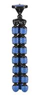Cullmann Alpha 380 veelzijdige flexibele ministatief, blauw, draagvermogen max. 1,5 kg - thumbnail