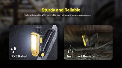 NiteCore NC-NWL20 NWL20 Werklamp LED werkt op een accu 600 lm