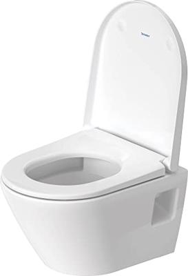 Toilet Duravit D-Neo Wand Compact HygieneGlaze Rimless Diepspoel 48 cm Hoogglans Wit Duravit