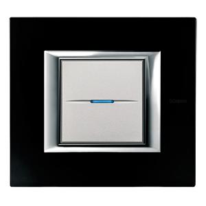 Legrand HA4802VNN Kader Axolute Zwart 1 stuk(s)