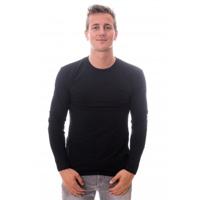 Claesens Longsleeve Round Neck Black (CL 1022) - thumbnail