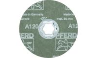 PFERD TOOLS 64190012 Combiclick korrel fiberschijf Ø 115 mm A 120 voor universele toepassingen Diameter 115 mm - thumbnail