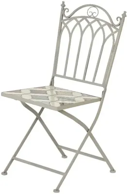 Vouwbare Stoel Lifetime Bistró 38 x 50 x 89 cm Bruin Mozaïek