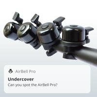 M-Wave Fietsbel airbell pro inclusief gëintegreerde tracking chip - thumbnail