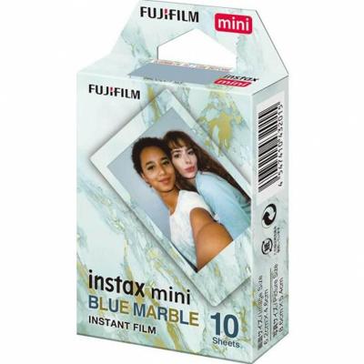 Fujifilm instax mini film blue marble