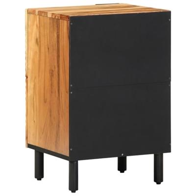 Badkamerkast Bruin 38 x 33.5 x 58 cm Massief acaciahout