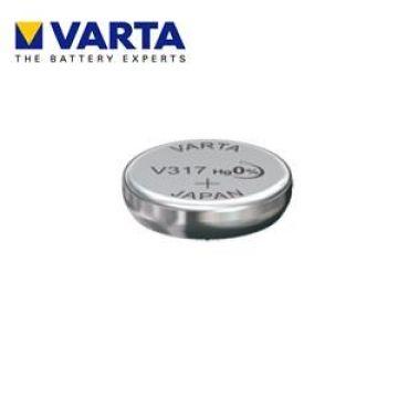 Varta Knoopcel 317 1.55 V 1 stuk(s) 10.5 mAh Zilveroxide SILVER Coin V317/SR62 NaBli 1