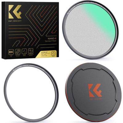 K&F Concept Magnetische 1/8 Black Mist Filter Nano X - 82mm K&F Concept Magnetische 1/8 Black Mist Filter Nano X - 82mm