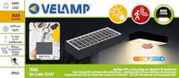 Wandlamp Velamp TEGEL Zwart Polycarbonaat 6 W 800 lm (4000 K) - thumbnail