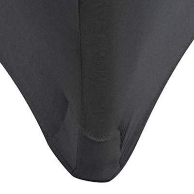 VidaXL Tafelhoes stretch antraciet 120x60,5x74 cm 2 st