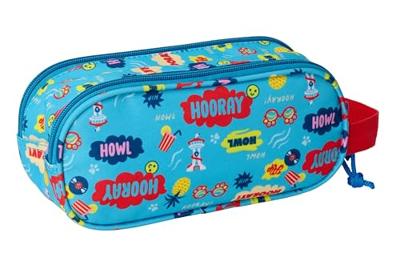 Pennenetui met 2 vakken The Paw Patrol Blauw 21 x 8 x 6 cm 3D