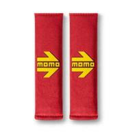 Kussentje voor veiligheidsgordel MOMO MOMLSHP001R Rood - thumbnail