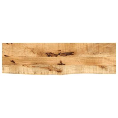 Tafelblad met natuurlijke rand 110x30x2,5 cm massief mangohout Tafelblad met natuurlijke rand 110x30x2,5 cm massief mangohout