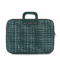 Bombata laptoptas Tweed 15,6 inch 43 x 33 x 7 cm nylon groen - thumbnail