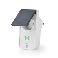 Nedis WIFIPO120FWT Wi-fi Smart Stekker Voor Buiten Spatwaterbestendig Ip44 Verbruiksmonitor Schuko Type F 16 A - thumbnail