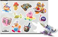 Kirby Air Riders Sticker Set (12 Stickers) - thumbnail