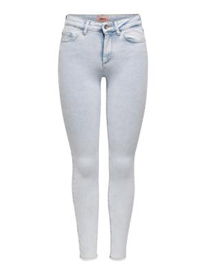 Only / Skinny jeans onlBlush Life Mid Raw Ankle BB REA298 in blauw