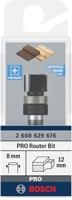 Bosch Accessoires PRO Kopieerfrees met kogellager boven | Ø 12,7 x L 9,5 | schacht 8 mm - 2608629676 - thumbnail