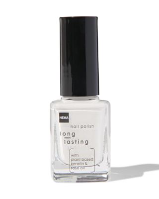 HEMA Long lasting nagellak 402 milkmaid (wit)
