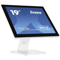 iiyama ProLite T1932MSC-W1SAG computer monitor 48,3 cm (19") 1280 x 1024 Pixels Full HD LED Touchscreen Tafelblad Wit - thumbnail