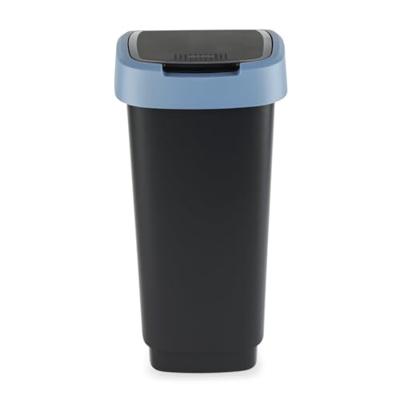 Rotho twist afvalbak 25l horizon blauw