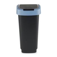 Rotho twist afvalbak 25l horizon blauw - thumbnail
