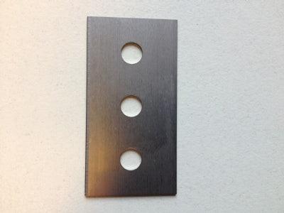 Mesje vr zakkensluiter metaal 12mm blauw