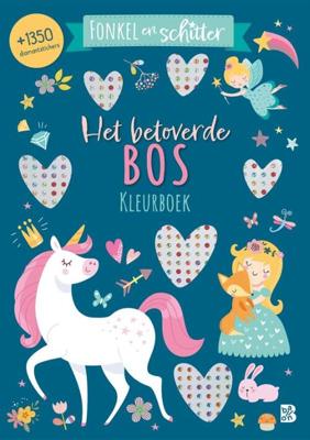 Het betoverde bos kleurboek (Paperback)