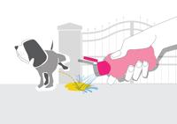 Fles United Pets Bon Ton Pi Roze Siliconen 100 ml - thumbnail