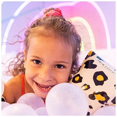 Beige Panterprint Baby Zwembandjes 0-2 Jaar