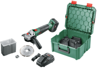 Bosch Groen Advanced Grind 18 Accu Haakse Slijper | 18 V | 125 mm | Incl. accu en lader | In SystemBox  - 06033D9003 - thumbnail