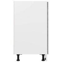 Onderkast met lade Lyon 80x46x81,5 cm bewerkt hout grijs sonoma - thumbnail